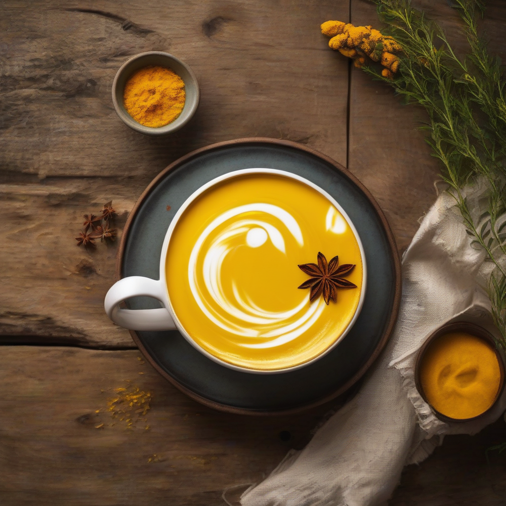 Amazake Turmeric Latte