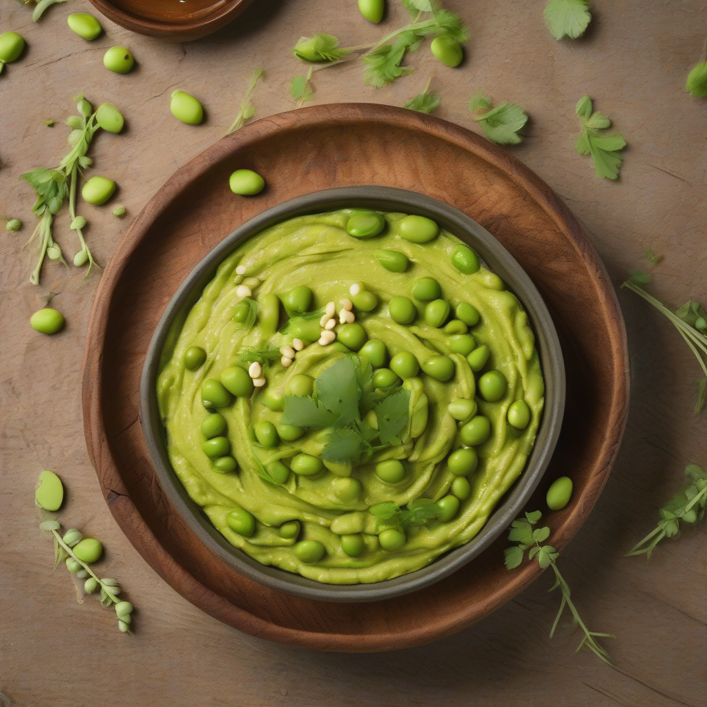 Edamame Wasabi Hummus